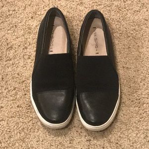 Via Spiga black slip ons